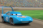 King on the track