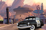 Sherrif in Radiator Springs
