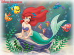 Ariel, the little mermaid