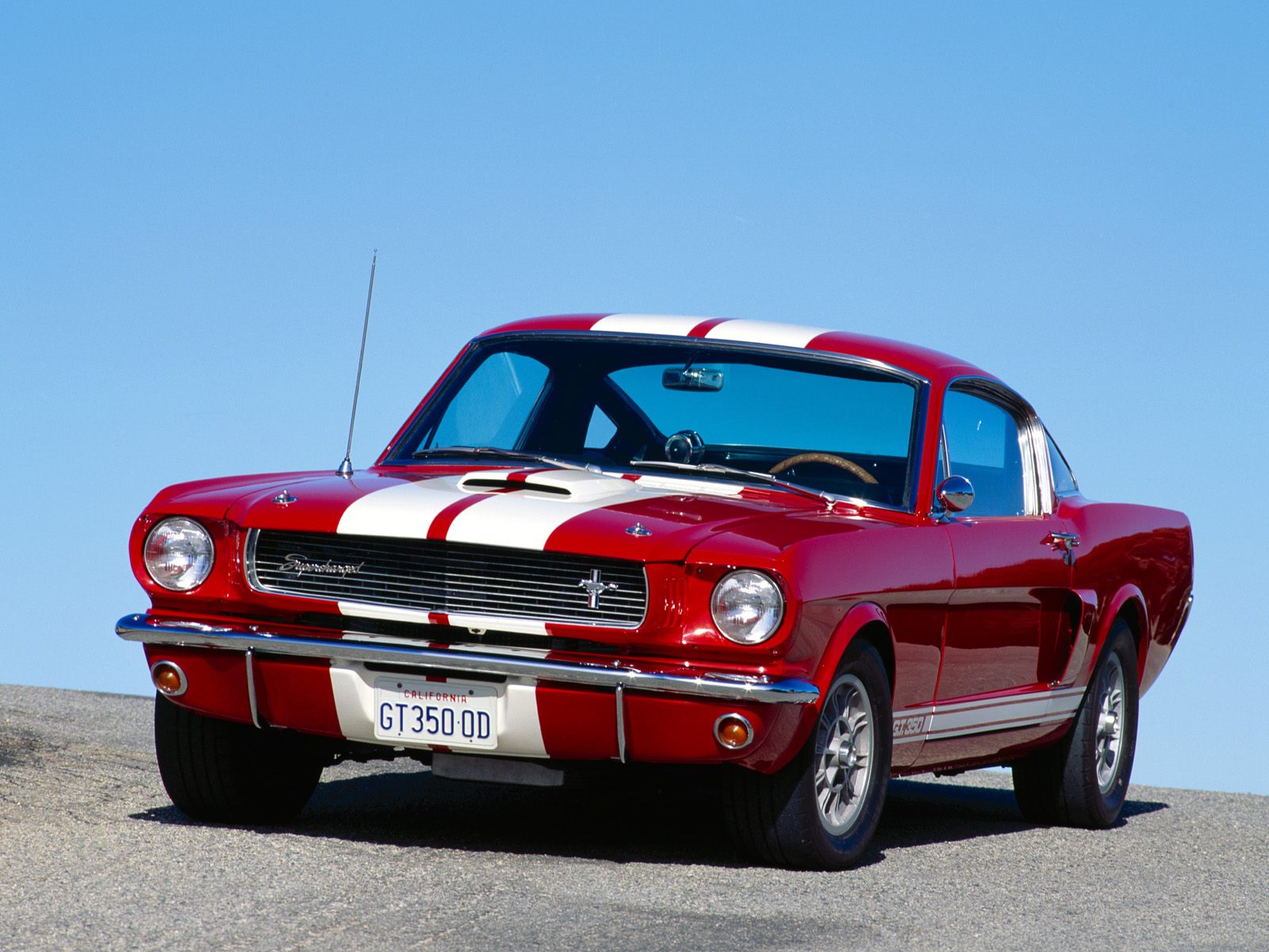 Kids-n-fun.com | Wallpaper Oldtimers 1966 Ford Mustang Shelby GT 3501600 x 1200