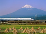 Bullet Train, Mount Fuji, Japan