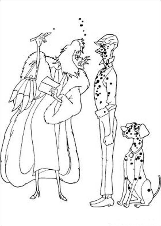 Kids-n-fun.com | 77 coloring pages of 101 Dalmatians