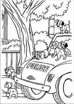 coloring page 101 Dalmatians