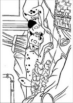 coloring page 101 Dalmatians