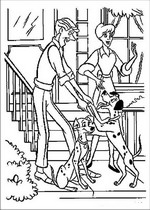 coloring page 101 Dalmatians