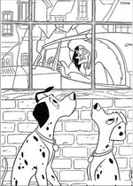 coloring page 101 Dalmatians