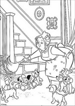coloring page 101 Dalmatians
