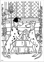 coloring page 101 Dalmatians