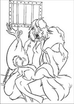 coloring page 101 Dalmatians