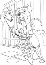 coloring page 101 Dalmatians