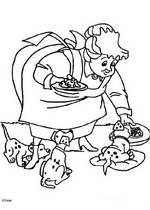 coloring page 101 Dalmatians