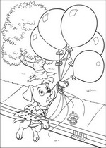 coloring page 101 Dalmatians