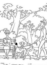 coloring page 101 Dalmatians