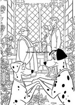 coloring page 101 Dalmatians