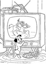 coloring page 101 Dalmatians