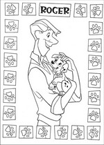 coloring page 101 Dalmatians