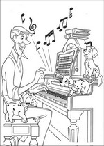 coloring page 101 Dalmatians