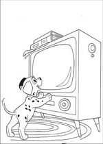 coloring page 101 Dalmatians