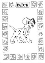 coloring page 101 Dalmatians