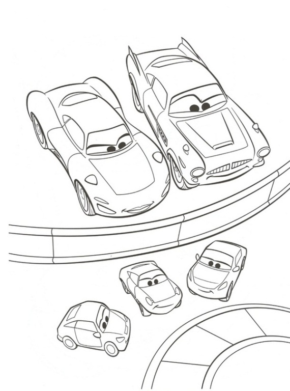 Kids-n-fun.com | 38 coloring pages of Cars 2