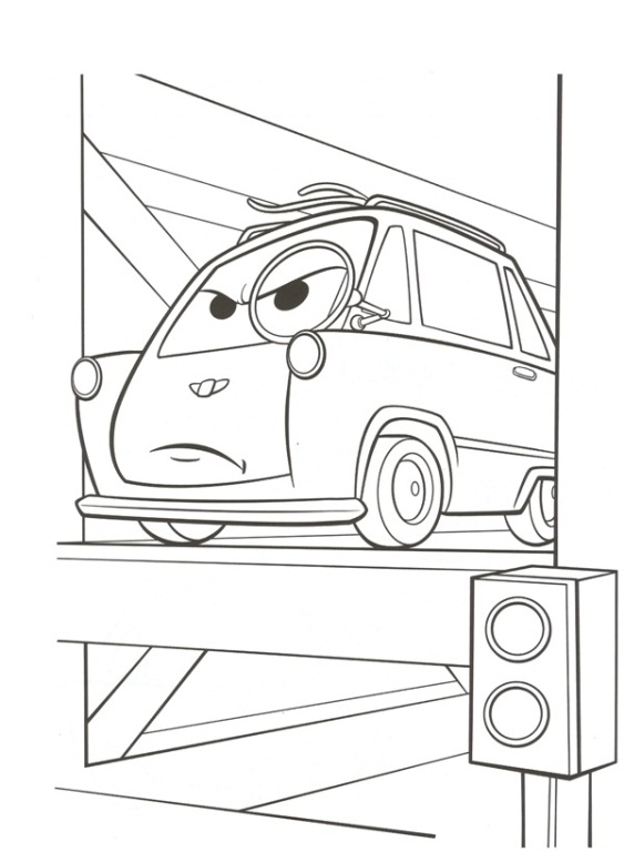 Coloring Pages Cars 2 : coloring cars | Learn To Coloring / Disney cars