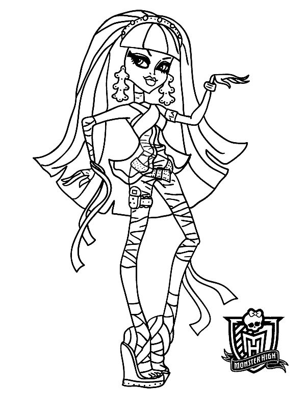 Kids-n-fun.com | 32 coloring pages of Monster High