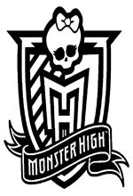 monster high logo coloring pages kids n fun 32 coloring pages of monster high monster high logo coloring pages kids n fun 32 coloring pages of monster high