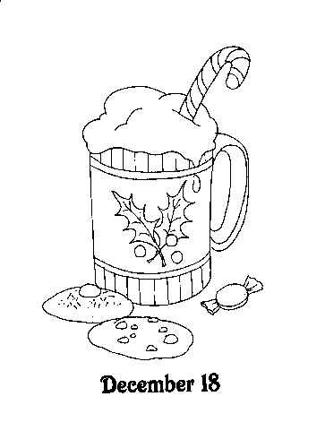 Kids-n-fun.com | 25 coloring pages of Advent