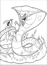 coloring page Aladdin