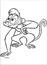coloring page Aladdin