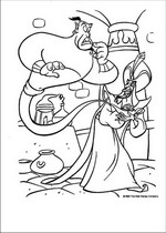 coloring page Aladdin