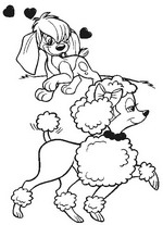 coloring page Anastasia