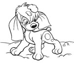 coloring page Anastasia