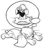 coloring page Anastasia
