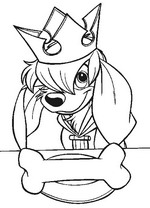 coloring page Anastasia