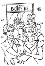 coloring page Anastasia