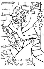 coloring page Anastasia