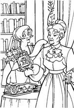 coloring page Anastasia