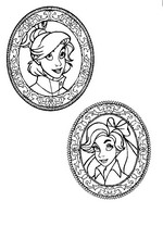 coloring page Anastasia