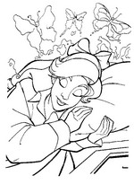 coloring page Anastasia