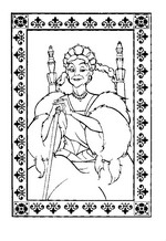 coloring page Anastasia