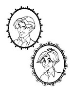 coloring page Anastasia