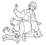 coloring page Anastasia