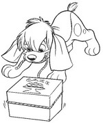 coloring page Anastasia