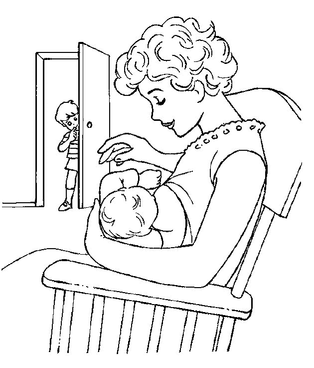 Kids-n-fun.com | Coloring page Baby Baby