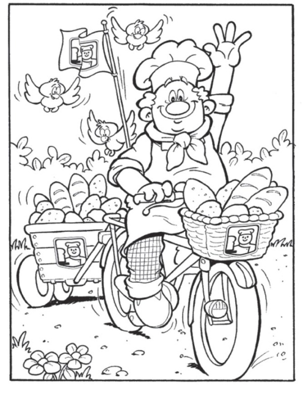 Kids-n-fun.com | 22 coloring pages of Bakery