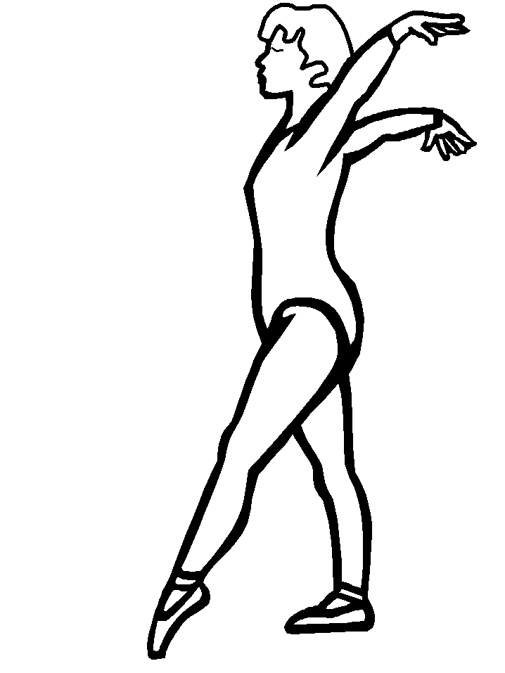  | Coloring page Ballet Ballet