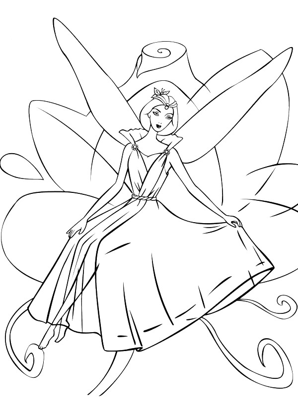 fairytopia coloring pages online - photo #36
