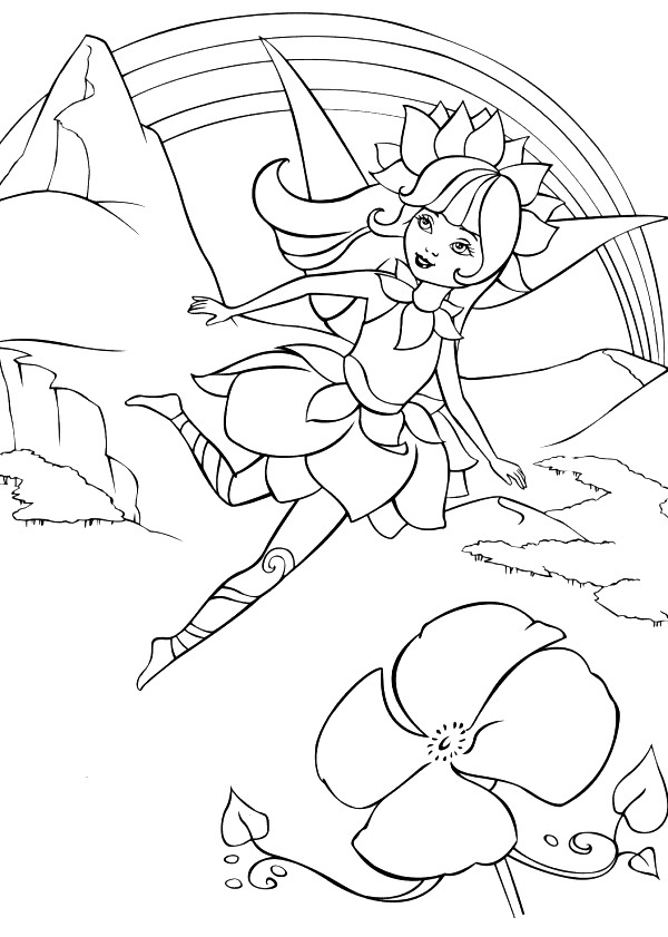 fairytopia coloring pages online - photo #28