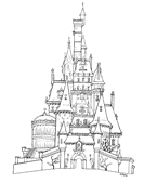coloring page Beauty and the Beast